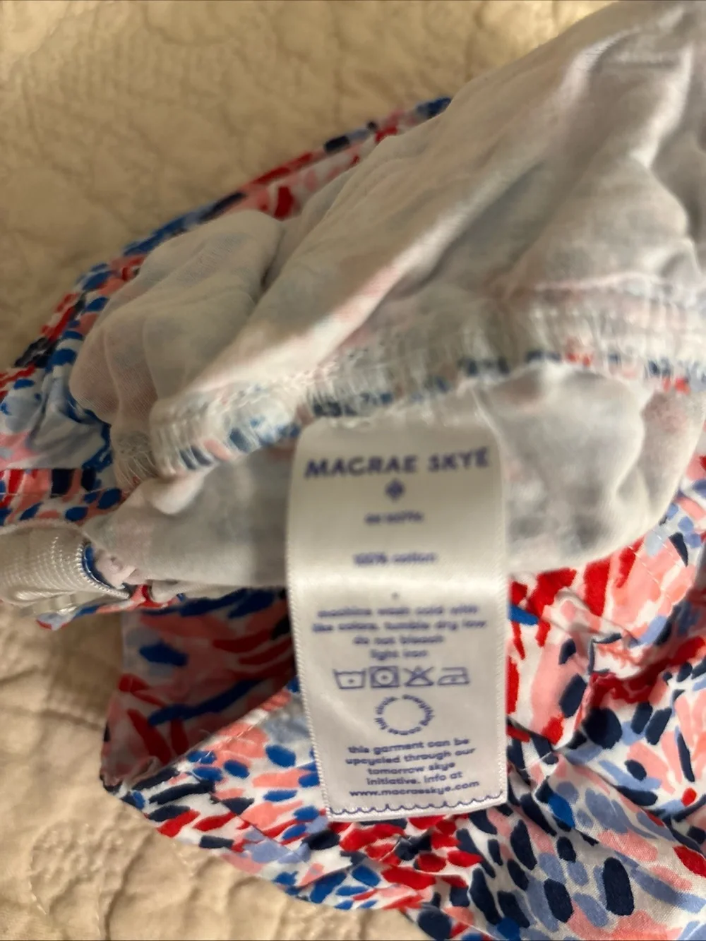 Girls Macrae Skye Ruffle Shorts - Multi Color, size 10